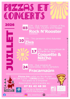 Concert avec pizzas